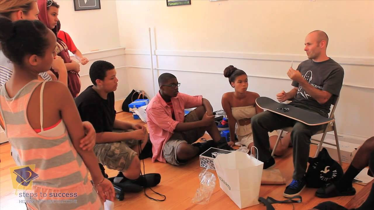 Steps to Success (STS) is an academic achievement program in Brookline that provides educational support and enrichment to primarily low-income families. STS takes a comprehensive approach to closing the achievement gap, and provides opportunities and exposure in the pursuit of educational equality.<br /><br />Students from the Summer Connections program came by the Allston shop for an afternoon of activities where we could share our experiences as independent business owners, and to encourage them to follow their dreams.<br /><br />In this video, STS coordinator Amber Gadde gives additional insight on the program and the shop visit.<br /><br />For more information on the Steps to Success program visit http://www.stepstosuccessbrookline.org<br /> <br />Video filmed and edited by Michael Chew.