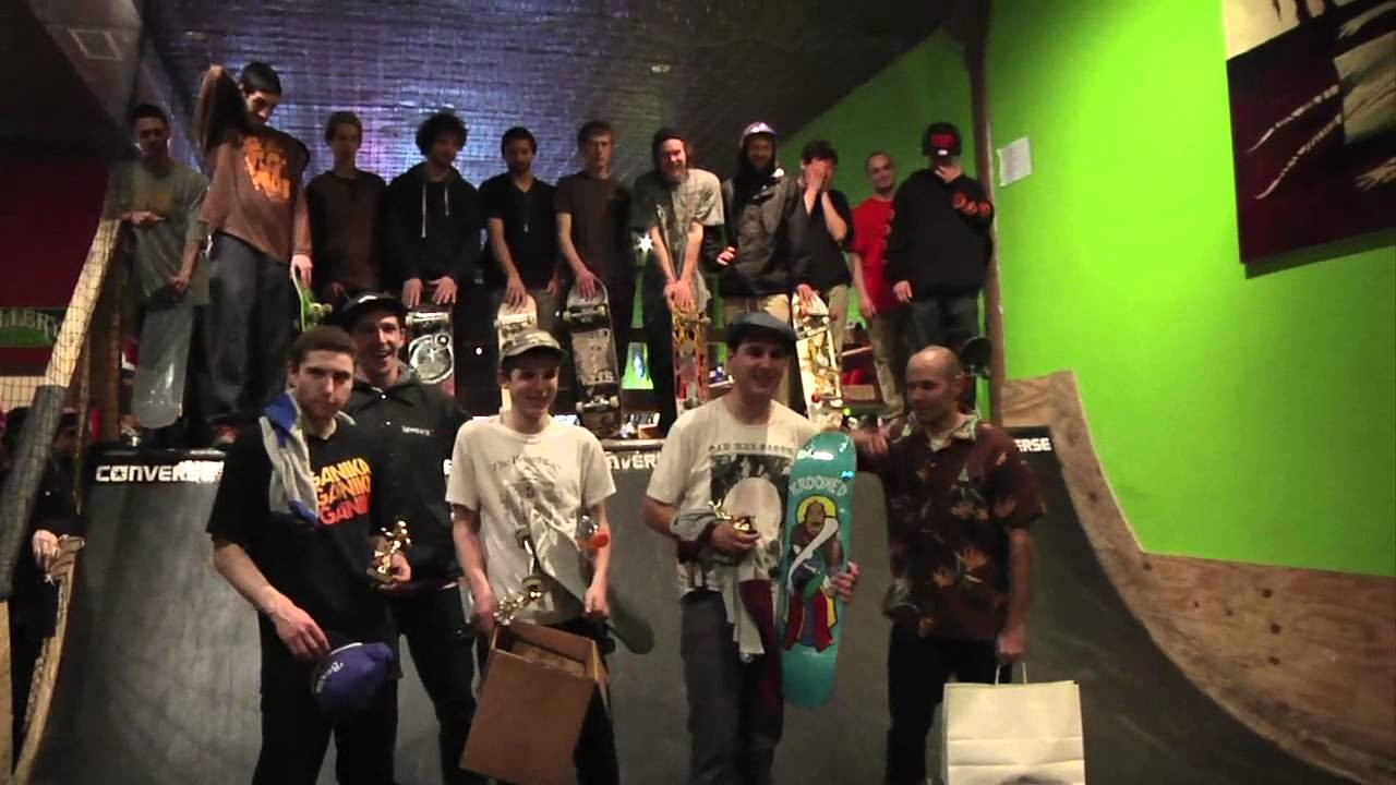 Just when you thought there wasn't light at the end of this winter tunnel, we teamed up with Converse to throw a ramp jam at the shop to keep the stoke burning. <br />The crowd showing was awesome and at times, you had 3 people skating the ramp at once - it was crazy. <br />With the help of Converse, and the other event sponsors we were able to throw out tons of cash and prizes. Some dudes even walked away with rent paid! <br />If we could, this would be a 20 minute edit because everyone killed it. <br />Here are some highlights of the event. Enjoy.<br /><br />Video filmed and edited by Alex Pelletier<br /><br />Contest Results:<br /><br />14 & UNDER:<br />1ST: Tate Kokubo<br />2ND: Myles Underwood<br />3RD: James Derocher<br /><br />15 & UP:<br />1ST: Rey Tapley<br />2ND: Mike Fork<br />3RD: Jim Raymond<br /><br />SPONSORED/ADVANCED<br />1ST: Ariel Perl<br />2ND: Brett Pagoda<br />3RD: Rob Hall<br /><br />BEST TRICK:<br />Keven Hammond - Switch Front Blunt on Extension <br /><br />Special thanks to the contest sponsors:<br />Converse<br />Low Card Mag<br />Brixton<br />Anti-Hero Skateboards<br />Real Skateboards<br />Venture Trucks<br />Spitfire Wheels<br /><br />Follow us on Instagram & Twitter at @OrchardShop<br />and on Facebook/OrchardSkateshop