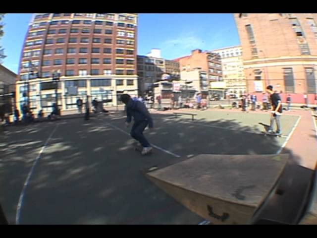 Bum Rush The Spot is a non-contest series organized by Hopps professional Joel Meinholz and I am Your Villain.<br />On Sunday May 6th, 2012, Joel along with Hopps founder and Orchard team rider Jahmal Williams brought the jam to the Chinatown Courts in downtown Boston.<br />Many thanks to everyone that came out to skate and enjoy the sunny afternoon!<br /><br />Also thank you to the event's sponsors that helped make this event possible!<br />Hopps Skateboarding www.HoppsSkateboarding.com<br />Domestics Clothing www.DomesticsClothing.com<br />Theories www.TheoriesOfAtlantis.com<br />Diamond Supply Company www.diamondsupplyco.com<br />Vans www.vans.com<br />I Am Your Villain www.iamyourvillain.com<br />Low Card Magazine www.lowcardmag.com<br /><br />Montage filmed and edited by Michael Chew.