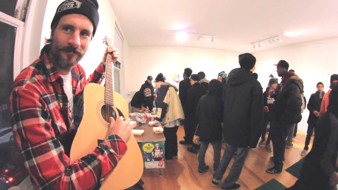 On Saturday November 24th Expedition pros and native New Englanders Rob Welsh, Joey Pepper, Ryan Gallant, and Zered Bassett stopped by the shop for the shop for a tailgatin' party to celebrate the launch of their new board series.<br />The gallery space was between shows so we hosted the party up there complete with games of Washers, a BBQ Buffet, and the first ever Hot Sauce Challenge!<br /><br />Thanks to Expedition and to everyone that came out for the event!<br /><br />Filmed and edited by Michael Chew<br /><br />Stay up to date for all upcoming events by following us:<br />Facebook: facebook.com/orchardskateshop<br />Instagram & Twitter: @OrchardShop