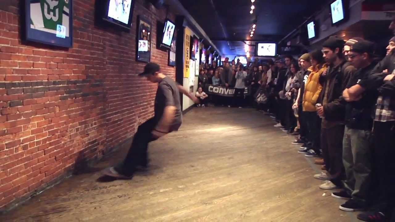 On Sunday March 10th, 2013 Orchard and Converse teamed up to present the first ever Battle at the Barrics - a tournament style game of SKATE inside the North Star bar in downtown Boston featuring some of the northeast's raddest flatground skaters going head to head for $500 cash!<br /><br />Quarter Finals match between Dave Begonis vs. Dana Ericson<br /><br />Along with Converse and The North Star this event was co-sponsored by Third Shift Lager, Jameson, Expedition-One and Low Card Mag!<br /><br />Video Filmed by Michael Chew and Alex Pelletier<br />Video Edited by Michael Chew<br /><br />Follow us on Twitter and Instagram @OrchardShop<br />and on Facebook.com/OrchardSkateshop