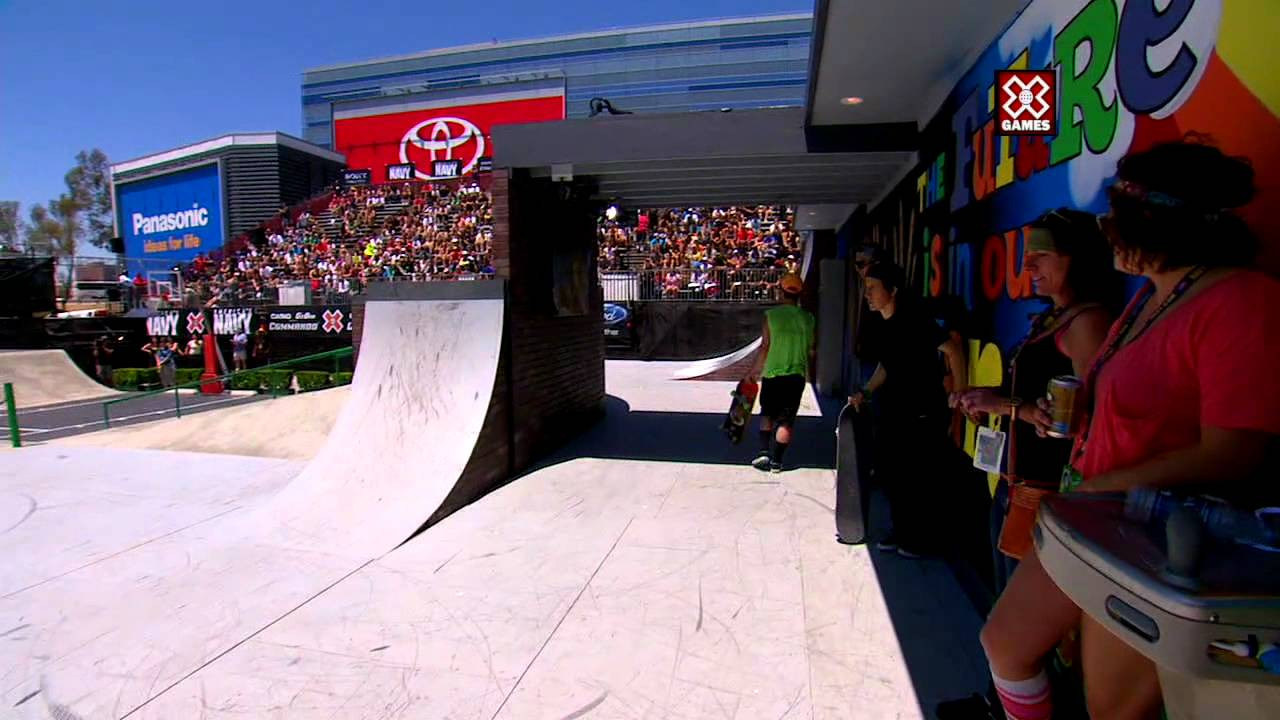 Alexis Sablone talks about her gold medal win in Women's Skateboard Street.