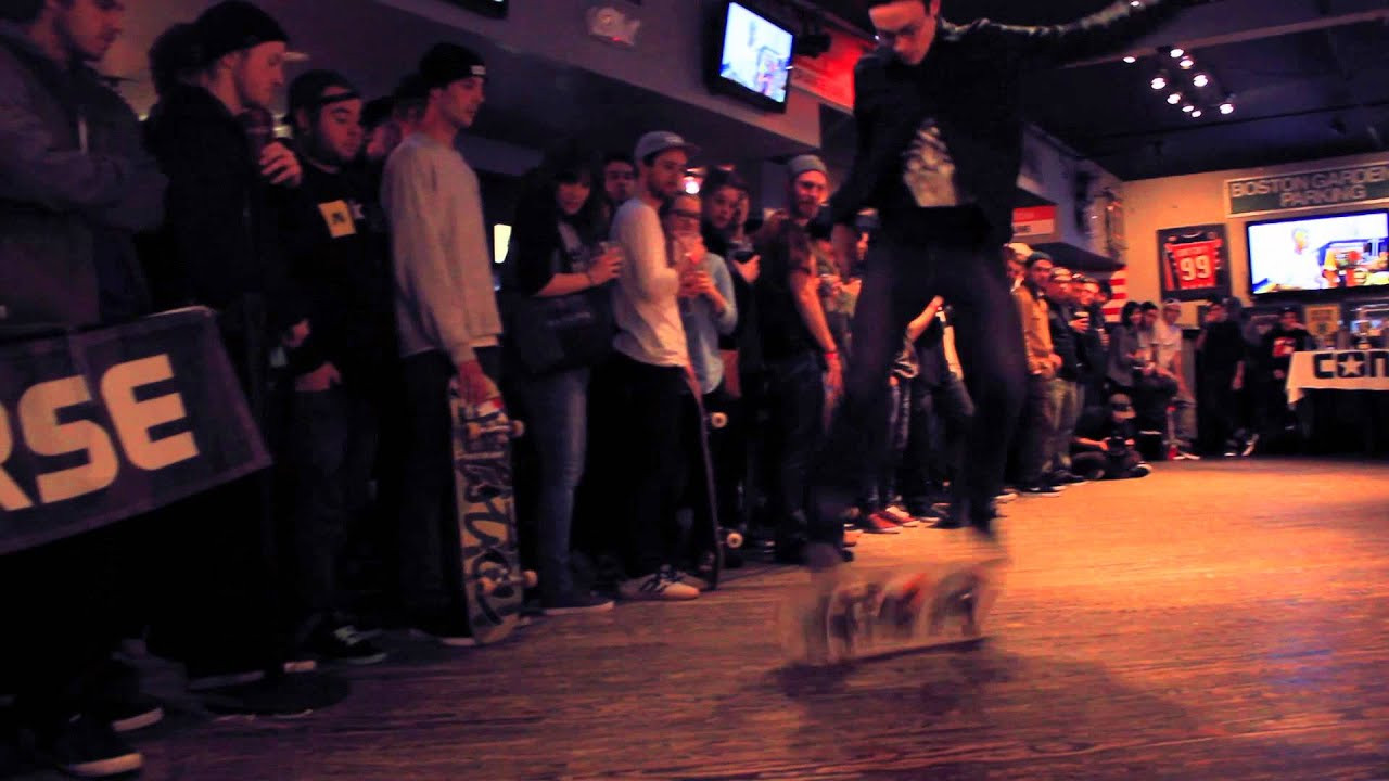 On Sunday March 10th, 2013 Orchard and Converse teamed up to present the first ever Battle at the Barrics - a tournament style game of SKATE inside the North Star bar in downtown Boston featuring some of the northeast's raddest flatground skaters going head to head for $500 cash!<br /><br />Dave Begonis vs. Mike Bova First Round Match<br /><br />Along with Converse and The North Star this event was co-sponsored by Third Shift Lager, Jameson, Expedition-One and Low Card Mag!<br /><br />Video Filmed by Michael Chew and Alex Pelletier<br />Video Edited by Michael Chew<br /><br />Follow us on Twitter and Instagram @OrchardShop<br />and on Facebook.com/OrchardSkateshop