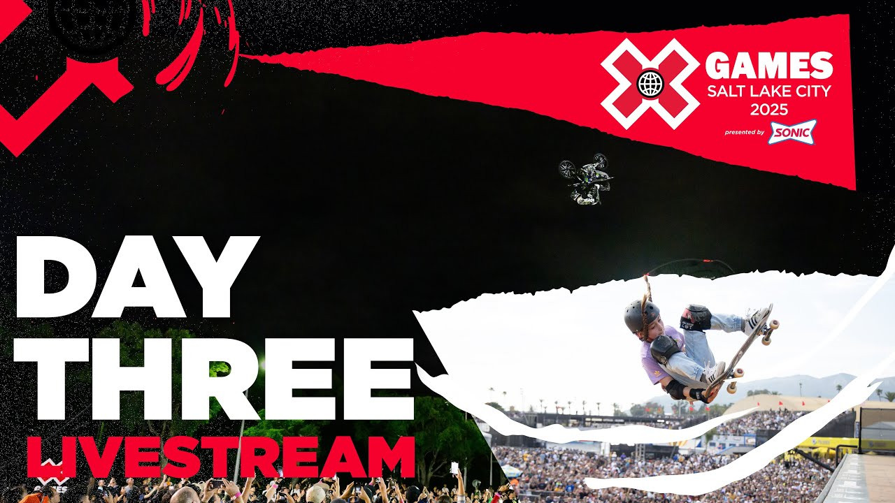 X Games is making its debut in Salt Lake City at X Games Salt Lake City 2025 Presented by SONIC! Tune in to watch the world’s top skateboard, BMX and Moto X athletes compete for X Games gold from June 27-29!<br /><br />Sunday, June 29 Event Schedule<br />Men’s Skateboard Vert Best Trick: 10:00am PT | 11:00am MT | 1:00pm ET<br />Monster Energy Women’s Skateboard Street Best Trick: 11:00am PT | 12:00pm MT | 2:00pm ET<br />Monster Energy Men’s Skateboard Street Best Trick: 11:45am PT | 12:45pm MT | 2:45pm ET<br />Moto X QuarterPipe High Air: 12:30pm PT | 1:30pm MT | 3:30pm ET<br />SONIC Women’s BMX Park: 1:00pm PT | 2:00pm MT | 4:00pm ET<br />SONIC Dave Mirra BMX Park Best Trick: 2:15pm PT | 3:15pm MT | 5:15pm ET<br /><br />For the full X Games Salt Lake City schedule and How to Watch Info, click here: xgames.com/howtowatch<br /><br />#XGames #XGamesSLC #Skateboarding #BMX #MotoX<br />____<br /><br />X Games — your destination for all things action sports, music, lifestyle and everything in between. <br /><br />Visit our official homepage at http://xgames.com for more coverage and highlights.<br /><br />SUBSCRIBE: https://www.youtube.com/XGames<br /><br />Check us on Social @XGames:<br />Instagram ► https://instagram.com/xgames<br />TikTok ► https://www.tiktok.com/@XGames<br />Twitter ► https://twitter.com/xgames<br />Facebook ► https://facebook.com/XGames<br />Twitch ► https://www.twitch.tv/xgames<br />Snapchat ► @xgames<br />Text Us! ► (772) 494-2637<br /><br />Thanks for watching #XGames!