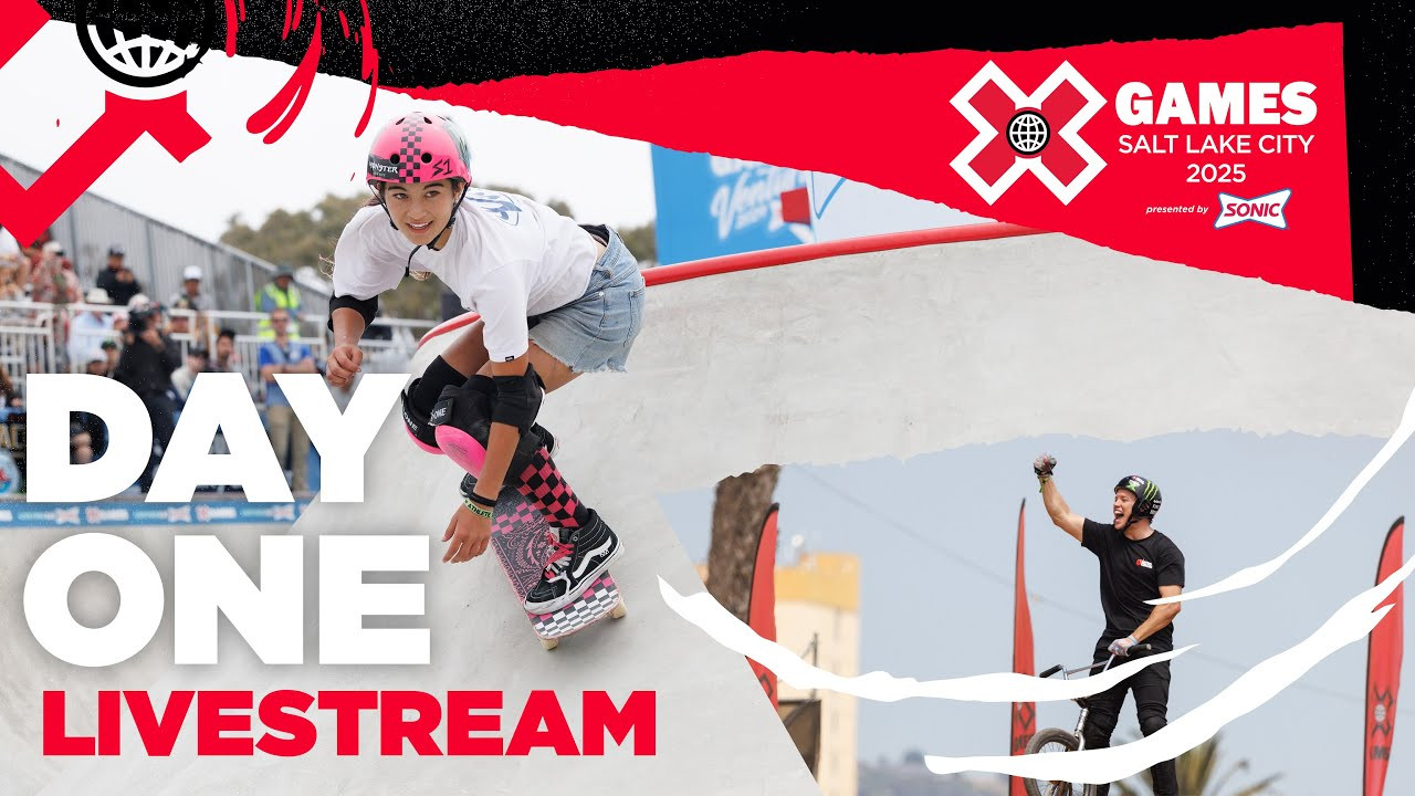 X Games is making its debut in Salt Lake City at X Games Salt Lake City 2025 Presented by SONIC! Tune in to watch the world’s top skateboard, BMX and Moto X athletes compete for X Games gold from June 27-29!<br /><br />Friday, June 27 Event Schedule<br />SONIC Women’s Skateboard Park: 1:00pm PT | 2:00pm MT | 4:00pm ET<br />BMX Street: 2:45pm PT | 3:45pm MT | 5:45pm ET<br />BMX Dirt: 3:45pm PT | 4:45pm MT | 6:45pm ET<br />Rivian Men’s Skateboard Vert: 5:30pm PT | 6:30pm MT | 8:30pm ET<br />Moto X Best Trick: 6:45pm PT | 7:45pm MT | 9:45pm ET<br /><br />For the full X Games Salt Lake City schedule and How To Watch info, click here: xgames.com/howtowatch<br /><br />#XGames #XGamesSLC #Skateboarding #BMX #MotoX<br />____<br /><br />X Games — your destination for all things action sports, music, lifestyle and everything in between. <br /><br />Visit our official homepage at http://xgames.com for more coverage and highlights.<br /><br />SUBSCRIBE: https://www.youtube.com/XGames<br /><br />Check us on Social @XGames:<br />Instagram ► https://instagram.com/xgames<br />TikTok ► https://www.tiktok.com/@XGames<br />Twitter ► https://twitter.com/xgames<br />Facebook ► https://facebook.com/XGames<br />Twitch ► https://www.twitch.tv/xgames<br />Snapchat ► @xgames<br />Text Us! ► (772) 494-2637<br /><br />Thanks for watching #XGames!