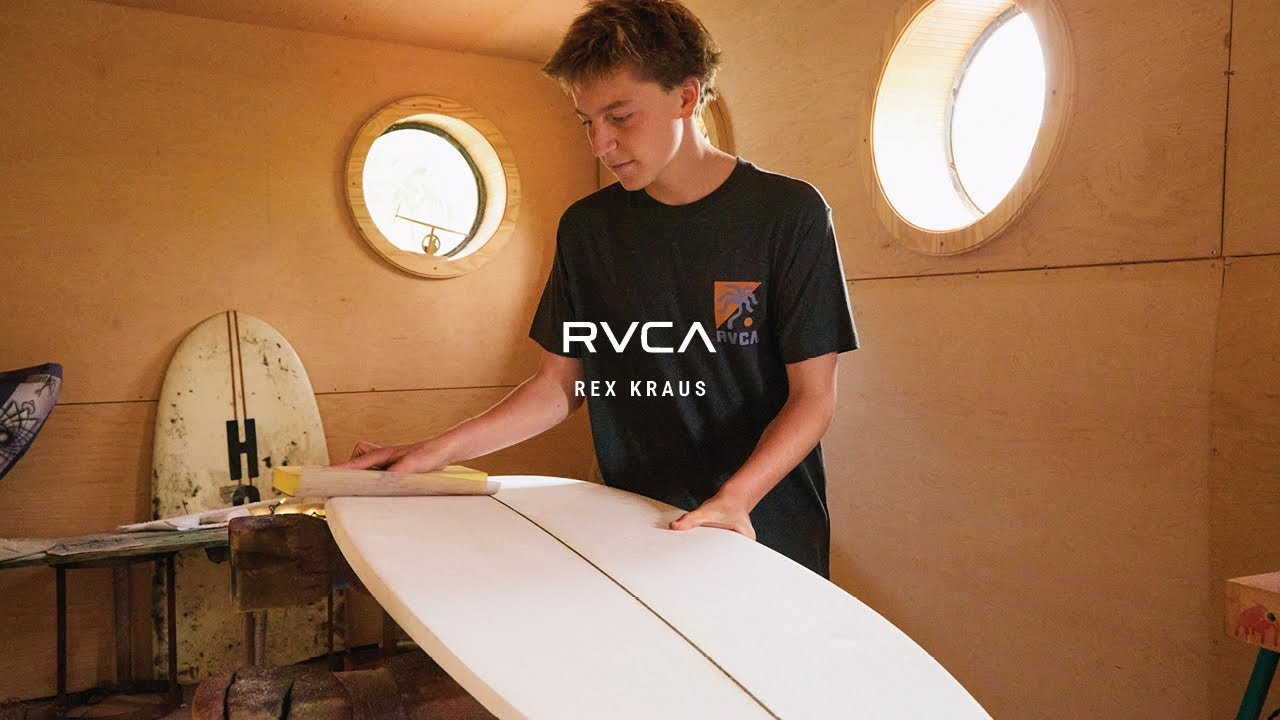Shaping boards and making art—with a nod to the past. Meet Rex Kraus.