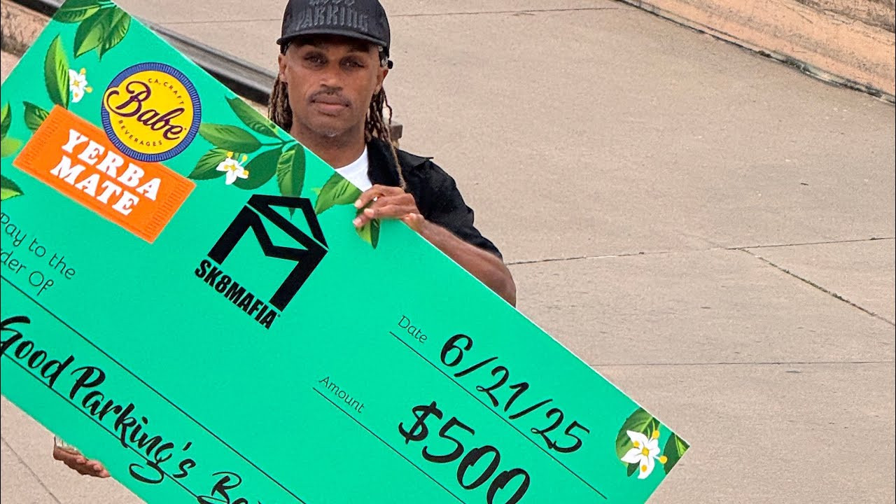 SK8MAFIA SLAPPYS GARAGE GSD 2025 Wl TH CASH4TRICKS FROM WEEDMAPS & BABE BEVERAGES BEST TRICK HOSTED BY BRANDON TURNER