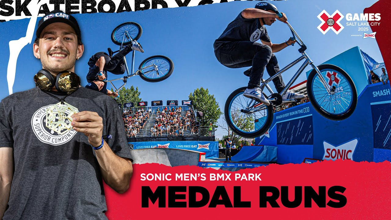 Watch the Top 3 runs from SONIC Men’s BMX Park at X Games Salt Lake City 2025! Justin Dowell, Marcus Christopher, and Rim Nakamura went all out with big tricks and flawless execution to secure the podium. These runs brought the heat!<br /><br />#XGames #XGamesSLC #BMX <br />____<br /><br />X Games — your destination for all things action sports, music, lifestyle and everything in between. <br /><br />Visit our official homepage at http://xgames.com for more coverage and highlights.<br /><br />SUBSCRIBE: https://www.youtube.com/XGames<br /><br />Check us on Social @XGames:<br />Instagram ► https://instagram.com/xgames<br />TikTok ► https://www.tiktok.com/@XGames<br />Twitter ► https://twitter.com/xgames<br />Facebook ► https://facebook.com/XGames<br />Twitch ► https://www.twitch.tv/xgames<br />Snapchat ► @xgames<br />Text Us! ► (772) 494-2637<br /><br />Thanks for watching #XGames!