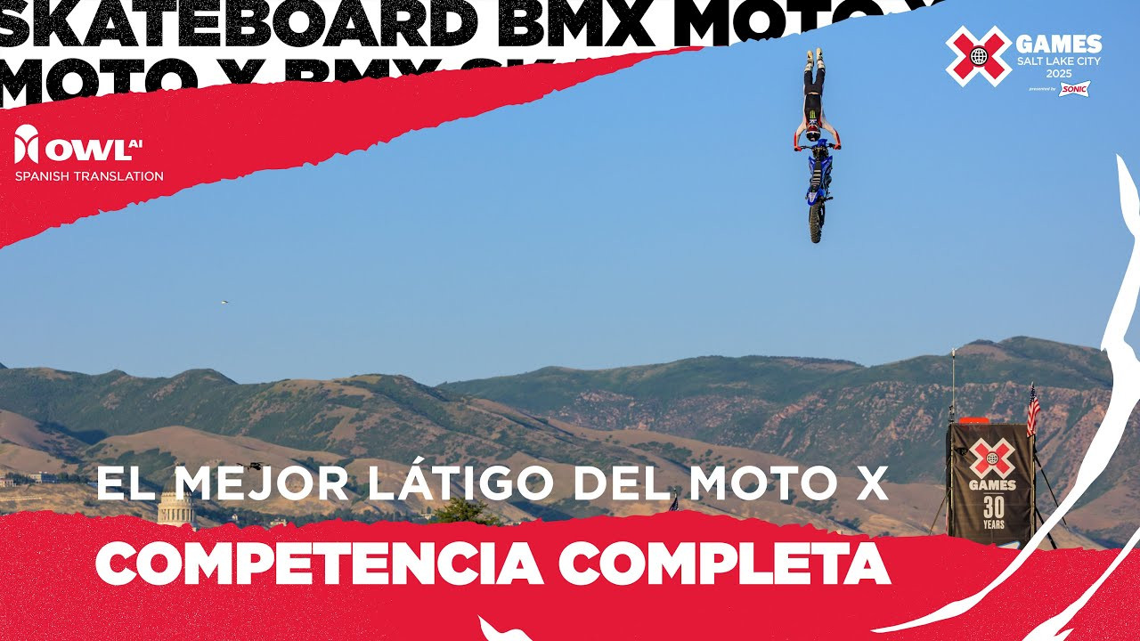 Mira la competencia completa de Moto X Best Trick desde¡X Games Salt Lake City 2025 presentado por SONIC!<br /><br /><br />El Mejor Truco ha sido un elemento básico de las competiciones de motocross freestyle desde principios de siglo. Los pilotos intentan ejecutar los trucos más difíciles e innovadores posibles. Se evalúa a los pilotos por la dificultad general y la ejecución de un solo truco, y la creatividad es muy valorada; los trucos inéditos suelen tener una alta puntuación.<br /><br />#XGames#XGamesSLC #MotoX#MTX<br /><br />____<br /><br />X Games — your destination for all things action sports, music, lifestyle and everything in between. <br /><br />Visit our official homepage at http://xgames.com for more coverage and highlights.<br /><br />SUBSCRIBE: https://www.youtube.com/XGames<br /><br />Check us on Social @XGames:<br />Instagram ► https://instagram.com/xgames<br />TikTok ► https://www.tiktok.com/@XGames<br />Twitter ► https://twitter.com/xgames<br />Facebook ► https://facebook.com/XGames<br />Twitch ► https://www.twitch.tv/xgames<br />Snapchat ► @xgames<br />Text Us! ► (772) 494-2637<br /><br />Thanks for watching #XGames!