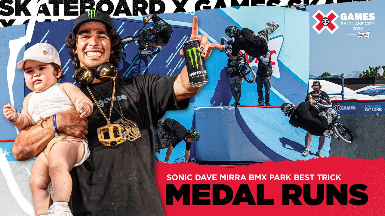 Watch the top 3 runs from the SONIC Dave Mirra BMX Park Best Trick competition at X Games Salt Lake City 2025! Featuring mind-blowing tricks from Kevin Peraza, Justin Dowell, and Bryce Tryon, this event showcases the pinnacle of BMX Park creativity and precision. Don’t miss these jaw-dropping moments from the best in the game.<br /><br />#XGames #XGamesSLC #BMX