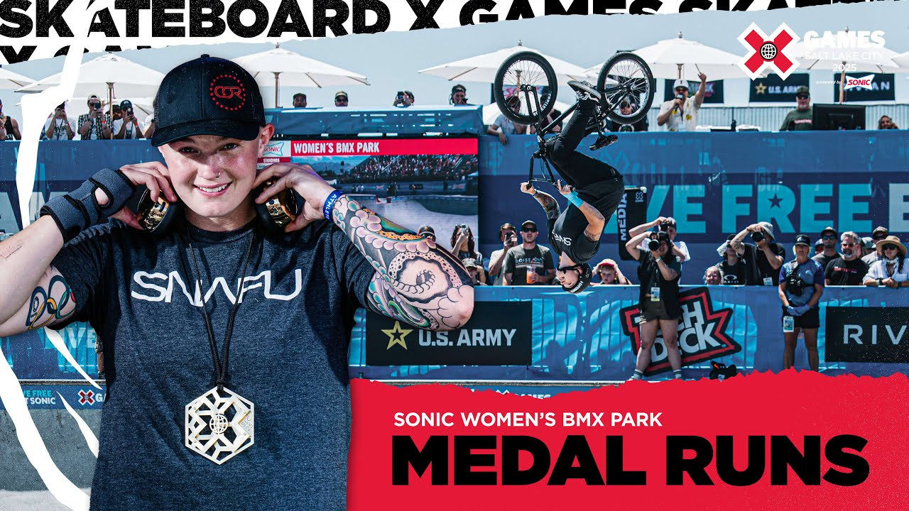 The Top 3 runs from SONIC Women’s BMX Park at X Games Salt Lake City 2025. Featuring powerhouse performances from Hannah Roberts, Nikita Ducarroz, and Perris Benegas as they battle it out on the park course.<br /><br />#XGames #XGamesSLC #BMX