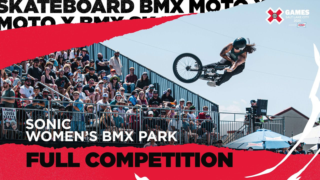 Watch the full SONIC Women’s BMX Park competition from X Games Salt Lake City 2025!<br /><br />BMX Park blends technical street tricks with high-flying aerials on a course packed with ramps, walls, rails and transitions. Riders throw down back-to-back tricks with speed, flow, and style as judges look for difficulty, originality, and execution. Don’t miss this showcase of progression and power from the best women in BMX.<br /><br />Featuring: Perris Benegas, Natalya Diehm, Nikita Ducarroz, Kim Lea Mueller, Nene Naito, Maca Perez Grasset, Hannah Roberts, QueenSaray Villegas, Angie Marino<br /><br />#XGames #XGamesSLC #BMX