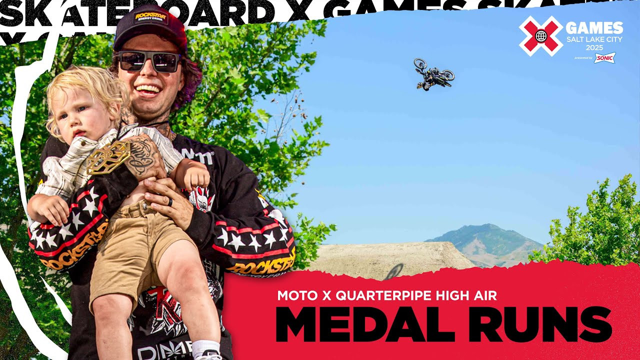 The Top 3 runs from Moto X QuarterPipe High Air at X Games Salt Lake City 2025. Featuring record-breaking heights and fearless amplitude from Colby Raha, Guillem Navas, and Corey Creed.<br /><br />#XGames #XGamesSLC #MotoX