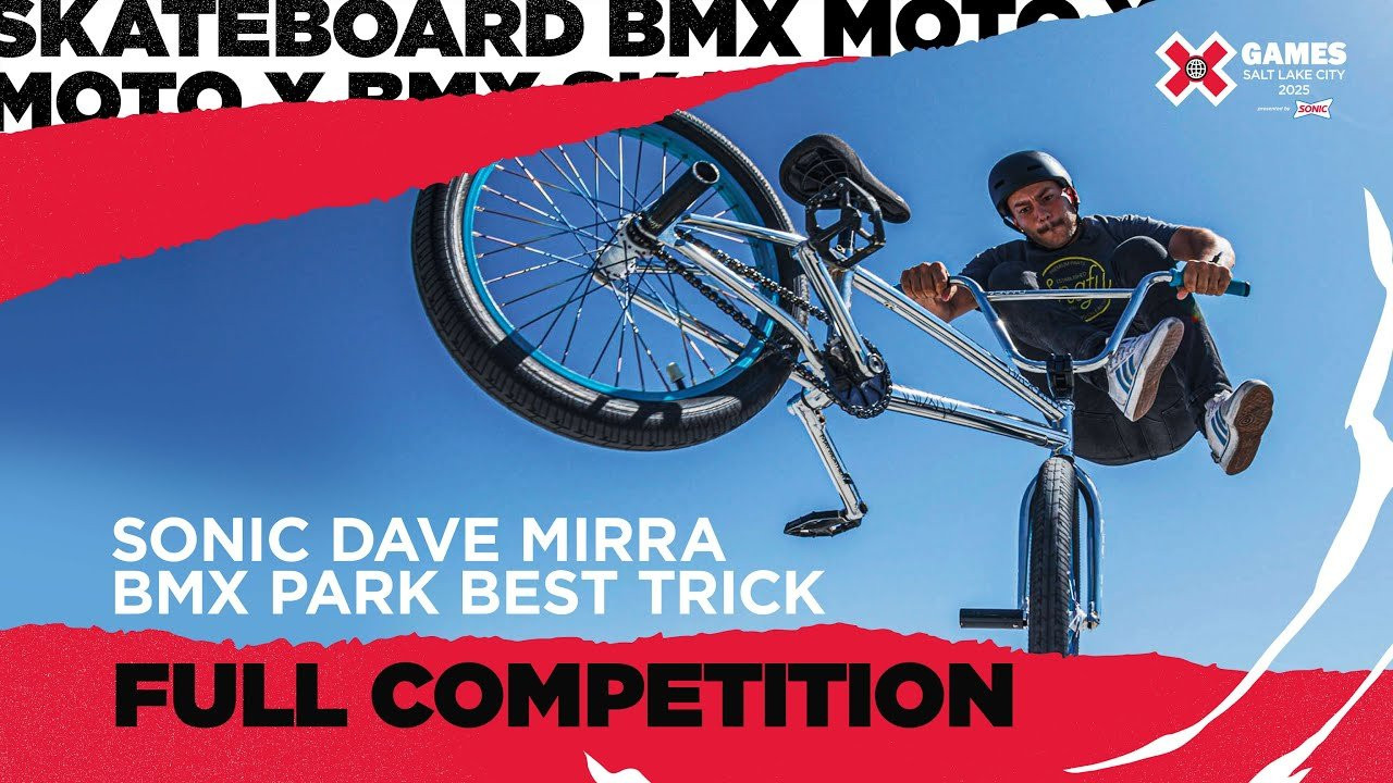 Watch the full SONIC Dave Mirra BMX Park Best Trick competition from X Games Salt Lake City 2025!<br /><br />BMX Park Best Trick showcases the most daring and technical moves from the world’s best riders, each athlete attempting their most difficult trick for a chance at X Games gold. With high-speed runs and massive aerials, this is one of the most intense events in action sports. Featuring Kevin Peraza, Justin Dowell, Bryce Tryon, and more.<br /><br />#XGames #XGamesSLC #BMX