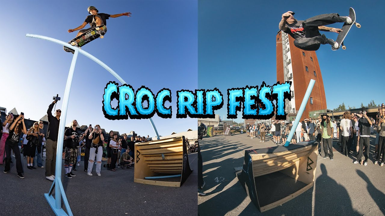 Feat. Jhancarlos Gonzales, Jake Yanko, Liam Pace, Elias Nilsen, Josef Skott Jatta, Ole Johan Edvartsen, Luiz Francisco, Felipe Nunes, Grace Marhoefer, Raphae Ueda, and many more. <br /><br />Celebrating the first ever Croc Rip Fest in Oslo, Norway with Kevin Baekkel. Everything about this sounds as wild as it was. Enjoy. <br /><br />Filmed by Jack Thompson & Bennet Rahm<br />Edited by Dominik Schneider<br /><br />Get our books & apparel collection here: https://pocketskatemag.com/shop/<br /><br />Feel free to subscribe to our channel and follow us on Instagram:<br />http://www.instagram.com/pocketskatemag <br /><br />Our Website:<br />http://www.pocketskatemag.com