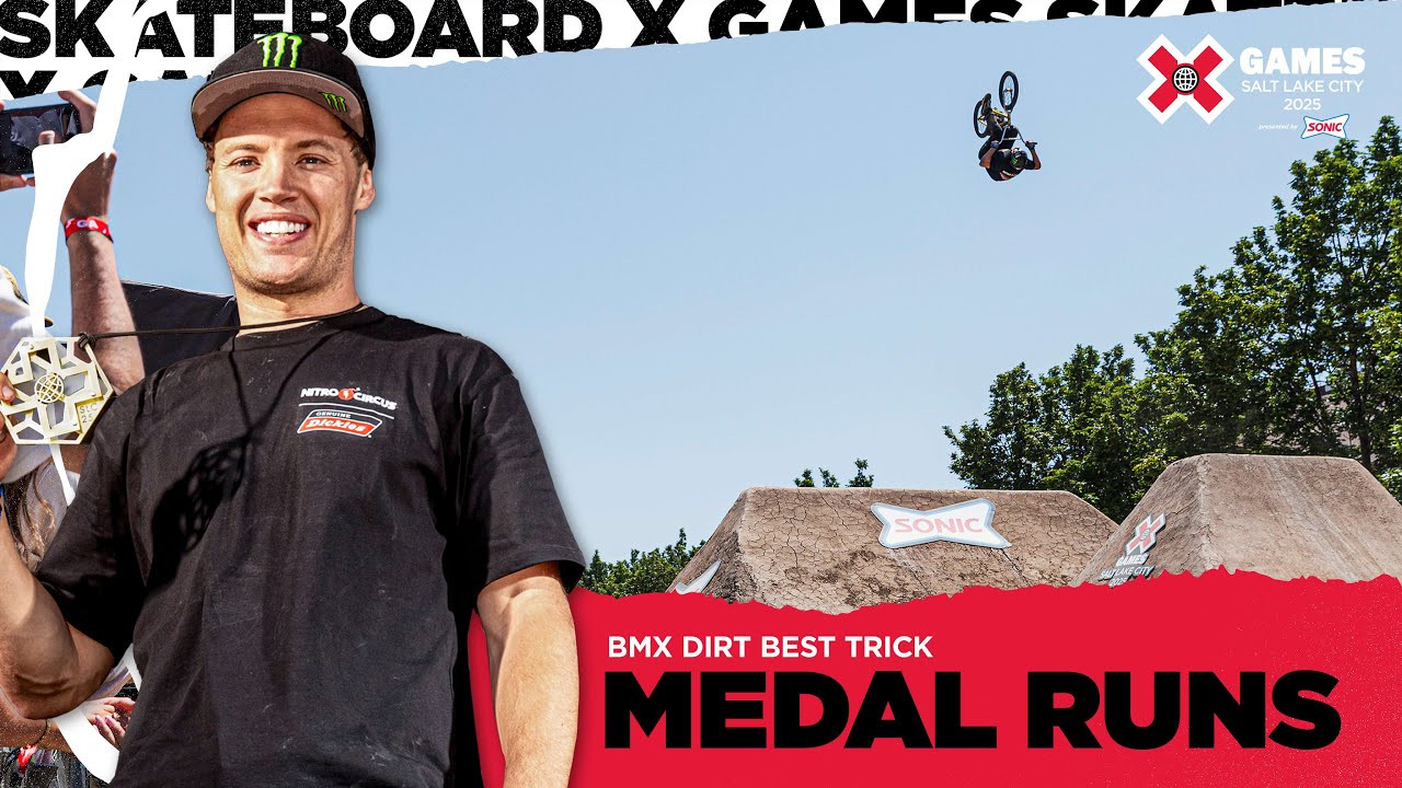 Watch the Top 3 runs from the BMX Dirt Best Trick competition at X Games Salt Lake City 2025! <br /><br />Featuring gold medalist Ryan Williams, silver medalist Kaden Stone, and bronze medalist Brandon Loupos, this recap captures the most jaw-dropping tricks and flawless landings from the BMX Dirt jump. See how these riders pushed the limits to claim their spots on the podium.<br /><br />#XGames #XGamesSLC #BMX