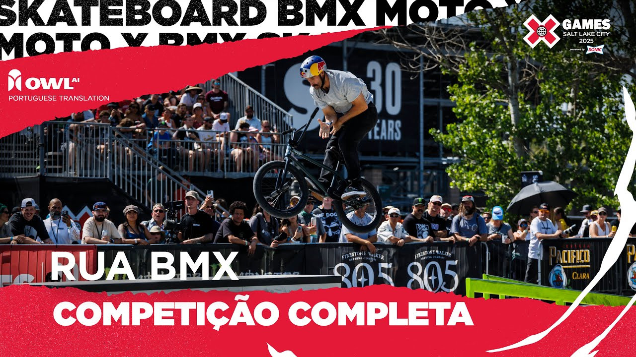 Assista à competição completa de BMX Street emX Games Salt Lake City 2025 Apresentado pela SONIC!<br /><br />As competições de BMX de rua se aproximam da forma mais comum de pilotagem urbana de BMX, utilizando obstáculos comuns em ambientes urbanos – como corrimãos, escadas, saliências, bancos e mesas ao ar livre – em um percurso especialmente construído para esse fim. Os competidores realizam uma variedade de grinds, tailwhips, rotações, manobras de aproximação de obstáculos e muito mais no percurso, muitas vezes combinando várias manobras em uma única manobra. O BMX de rua exige um alto nível de criatividade, adaptabilidade e habilidade técnica, pois os ciclistas devem navegar pela paisagem urbana e executar manobras com precisão e controle. Nas competições, os juízes avaliam a dificuldade, a execução e a originalidade das manobras.<br /><br />#XGames#XGamesSLC #BMX
