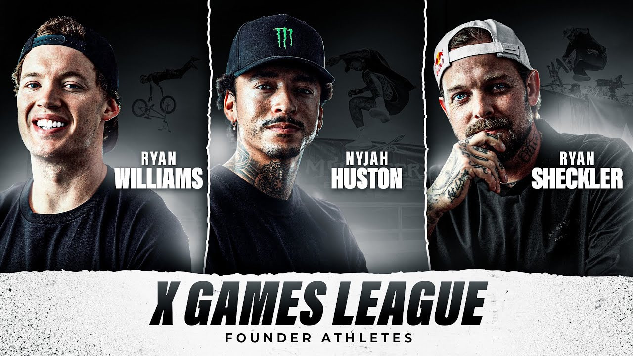 Get an inside look at the athletes leading the next evolution of action sports with the launch of the X Games League. Founding athletes Nyjah Huston, Ryan Williams, and Ryan Sheckler are helping introduce a groundbreaking team-based format that brings season-long storylines, deeper athlete-fan connections, and greater visibility to the sport. Announced ahead of its Summer 2026 debut, the X Games League marks a historic shift in competition, redefining how the culture is experienced, celebrated, and commercialized.<br /><br />As XGL Founder Athletes, Huston, Sheckler, and Williams will contribute directly to league development—helping design formats, shape athlete experience, and build a fan-first culture. Over the next several months, X Games will announce more Founder Athletes, team names, season schedules, athlete drafts, and media partners.<br />____<br /><br />X Games — your destination for all things action sports, music, lifestyle and everything in between. <br /><br />Visit our official homepage at http://xgames.com for more coverage and highlights.<br /><br />SUBSCRIBE: https://www.youtube.com/XGames<br /><br />Check us on Social @XGames:<br />Instagram ► https://instagram.com/xgames<br />TikTok ► https://www.tiktok.com/@XGames<br />Twitter ► https://twitter.com/xgames<br />Facebook ► https://facebook.com/XGames<br />Twitch ► https://www.twitch.tv/xgames<br />Snapchat ► @xgames<br />Text Us! ► (772) 494-2637<br /><br />Thanks for watching #XGames!