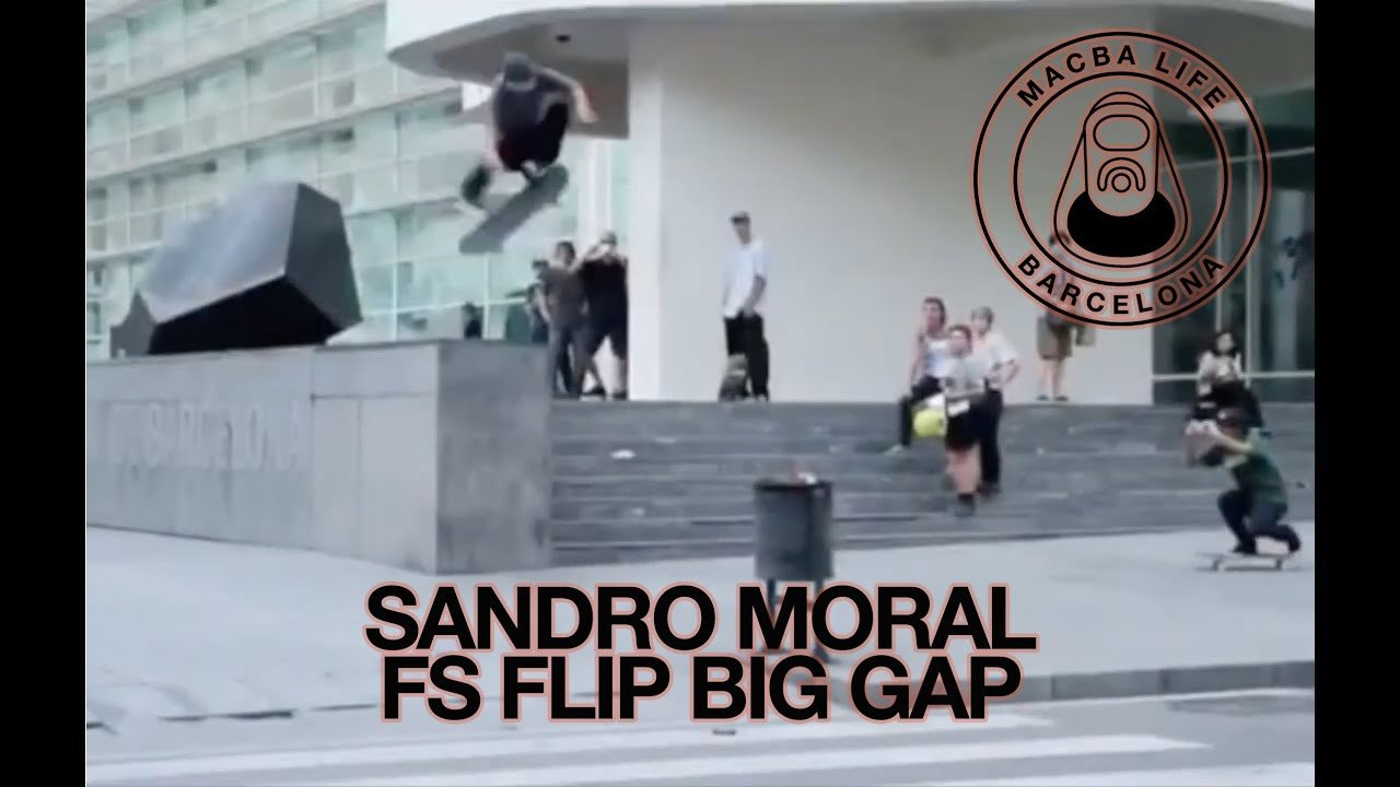 Not the best quality but this is one of the heaviest trick at MACBA<br /><br />Featured skaters: Sandro Moral<br /><br />Skateboarding in MACBA<br />https://www.macbalife.com/shop<br />http://www.facebook.com/MacbaLife<br />http://www.instagram.com/MacbaLife
