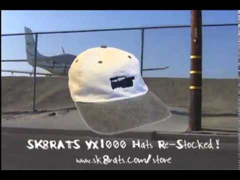 SK8RATS VX1000 Hats are re-stocked! <br /><br />http://www.sk8rats.com/store<br /><br />-Pumpers-<br />Brian Baca<br />Brett Sube