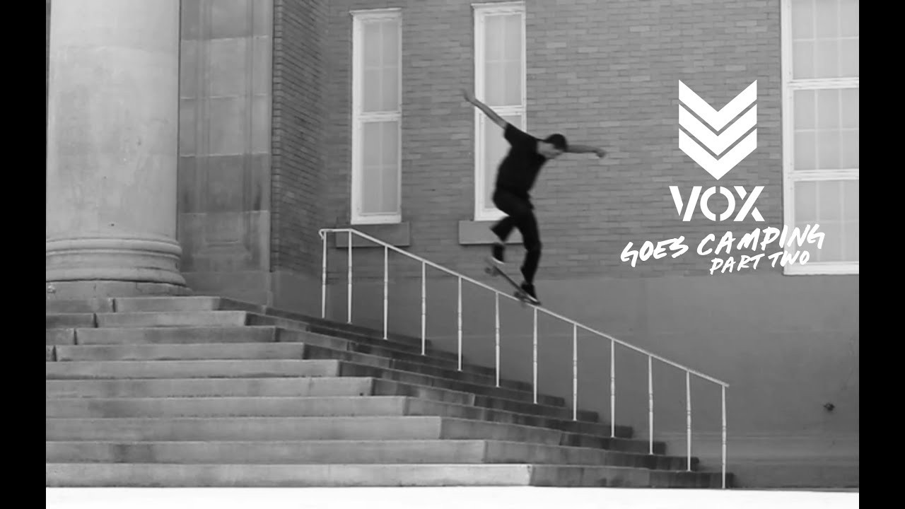 Part 2 of VOX Goes Camping the VOX Footwear AM & Flow team hit the desert in search for some concrete terrain. This was more then just a regular skate trip, it was a primitive, camping experience. Featuring Nick Peterson, Shaun Gregoire, Andy Mack, Luis Sedano, Al Brunelle, Alan Young, and Brendan Keaveny.<br />Film & Edited by: Zack Dowdy<br />http://voxfootwearinc.com/