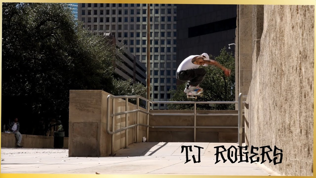 Hell of a year for TJ Rogers, with back to back video parts, all while juggling his cancer treatments, TJ kept positive and stayed in the streets. It’s no wonder he’s the people’s champ.