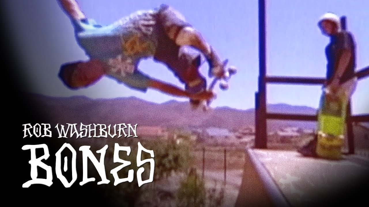 Here is some long lost footage of BONES WHEELS Brand Manager, Rob Washburn. This is from about 30 years ago during the filming of 'Propaganda.' BONES WHEELS is lucky to have Rob calling the shots in the Captain's Seat! <br />Smith Grind Stalefish anyone? <br /><br />Check out our website: https://bones.com/<br />Buy product here: https://bones.com/products/<br />Watch more videos : https://www.youtube.com/boneswheels<br />Learn more : https://bones.com/why/<br /><br />Facebook - https://www.facebook.com/boneswheels<br />Instagram - https://www.instagram.com/boneswheels/<br />Twitter - https://twitter.com/BONESWHEELS<br />Snapchat - boneswheels