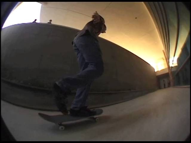 Billy Davenport stacking footage during the filming of Bonestorm. Filmed by Richard Bacon