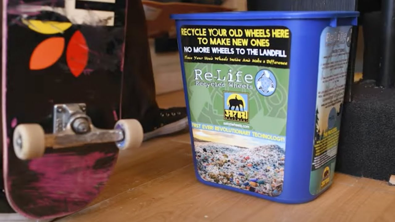 Satori brings you Re-Life! Skateboardings first recycling program for skateboard wheels that turns old used wheels into brand new ones! Keep your wheels out of a landfill!<br /><br />♻️ Re-Life Recycled Wheel Program:<br />https://satoriwheels.org/re-life<br /><br />🛒 Shop Re-Life:<br />https://satorimovement.com/products/53mm-relife-recycled-wheels-101a-conical<br /><br />★ ★ ★<br /><br />🛹 Shop Wheels: https://satoriwheels.org/wheels<br />👕 Shop Clothing: https://satoriwheels.org/clothing<br />⭐️ Claim 15% OFF your order with code "YouTube"<br /><br />✅ Subscribe to our Channel!<br />https://youtube.com/channel/UCeK66l_u5632P6QrlBrN1Kw?sub_confirmation=1<br /><br />👉🏼 Browse the Latest Content:<br />https://lnk.bio/satoriwheels<br /><br />📱 Follow us:<br />https://facebook.com/satoriwheels<br />https://instagram.com/satoriwheels<br />https://tiktok.com/@satoriwheels<br />https://facebook.com/satorimovement<br />https://instagtam.com/satorimovement<br /><br />🔊 HighGrade Reggae Music Blends & More:<br />https://soundcloud.com/satorimovement<br /><br />📹 Throwback Satori & Creation Skateboards Clips:<br />https://vimeo.com/satorimovement<br /><br />https://satoriwheels.org<br />https://satorimovement.com<br /><br />#satori #satoriwheels #satorimovement <br />#skateboarding #skateboard #skater #sk8 #skate #skatelife #skateboardingisfun <br />#recycle #recycling #sustainability #sustainable