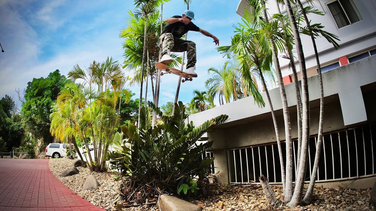 To celebrate Manu recently achieving Australian residency, we’re proud to present this smoking hot part which was 90 per cent filmed in the scorching heat of Darwin.<br /><br />Five years ago, Manu and his brother Mikel moved to the NT from a little town called Hasparren in Basque Country on the southwestern corner of France. Since then, the Frenchman with finesse has been destroying Darwin’s rough and rugged street spots.<br /><br />Filmed and edited by Mikel Etchegoyen.