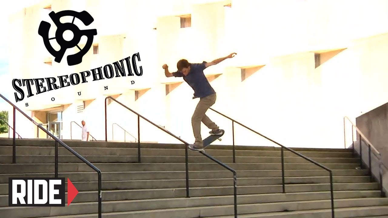 Nate Greenwood hails from West Springfield, Massachusetts and came our way by word of mouth and the good folks at Theory Skate Shop. When we all saw his footage, our jaws dropped collectively. It was immediately clear the world needed to see this video part. Speaking to Nate, you immediately realize he's a humble cool fellow, and manages to skate this good while working at a skate shop and attending college full time. We are proud to announce Nate Greenwood as our newest Stereo team member.<br /><br />Welcome the the World of Stereophonic Sound! <br /><br />As you can see Nate's footage is filmed largely in the city Boston and we would like to dedicate this video to victims of the recent tragedy at the Boston Marathon. <br /><br />Filmed by: Alex Pelletier, Intro by Jacob Messex.<br />Edited by: Mark Spencer<br />Music by: "Dr. Killjoy" (Instrumental) - Michael Leonhart & The Avramina 7 - Truth and Soul Records - http://truthandsoulrecords.com/<br /><br />SUBSCRIBE to RIDE: http://bit.ly/HZ9Dau<br />Like RIDE on FACEBOOK: http://facebook.com/ridechannel<br />Follow RIDE on INSTAGRAM: http://instagram.com/ridechannel<br />Follow RIDE on TWITTER: http://twitter.com/ridechannel