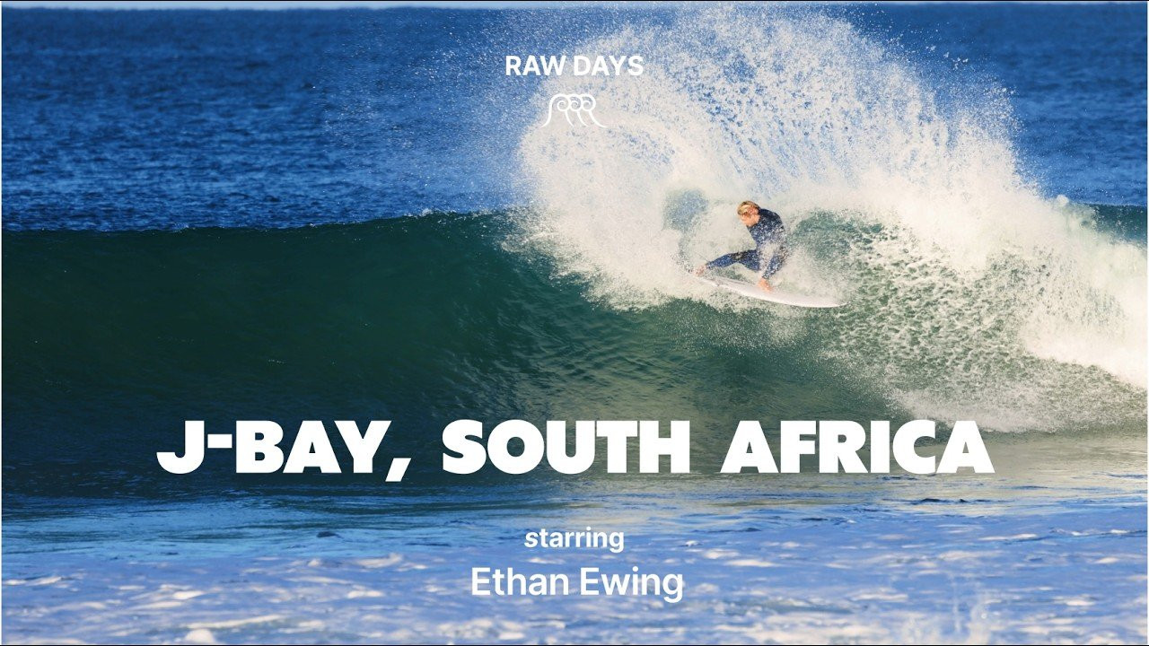 Ethan Ewing ripping at J-Bay, South Africa, in July 2025, before the WSL contest.<br />"RAW DAYS" is a NobodySurf Original video series featuring a day in the world's best surf spots, raw and unedited.<br /><br />✔️ "RAW DAYS" series: https://youtube.com/playlist?list=PLNjJj8ODe3UU4PVXstwhX2yp99kU_yaOg<br /><br />- Surfer<br />Ethan Ewing (https://www.instagram.com/ethan_ewing/)<br /><br />- Filmed/Edited/Presented<br />JBAYTV (https://www.instagram.com/jbaytvofficial/)<br /><br />- Location<br />J-Bay, South Africa<br /><br />- Shooting date<br />July 2025<br /><br />Watch more surf videos featuring:<br />🇿🇦 J-Bay: https://nobodysurf.com/location/point/J-Bay/<br /><br /><br />🔗Follow us on<br />Website: https://nobodysurf.com<br />App: https://nobody.surf/Download<br /><br />#surfing #jbay #EthanEwing<br /><br />*****<br />NobodySurf / reblue Inc. has the official rights to distribute this video on YouTube.<br />For inquiries, please get in touch with info@nobodysurf.com.<br /><br />© 2015 - 2025 NobodySurf / reblue Inc. All Rights Reserved.