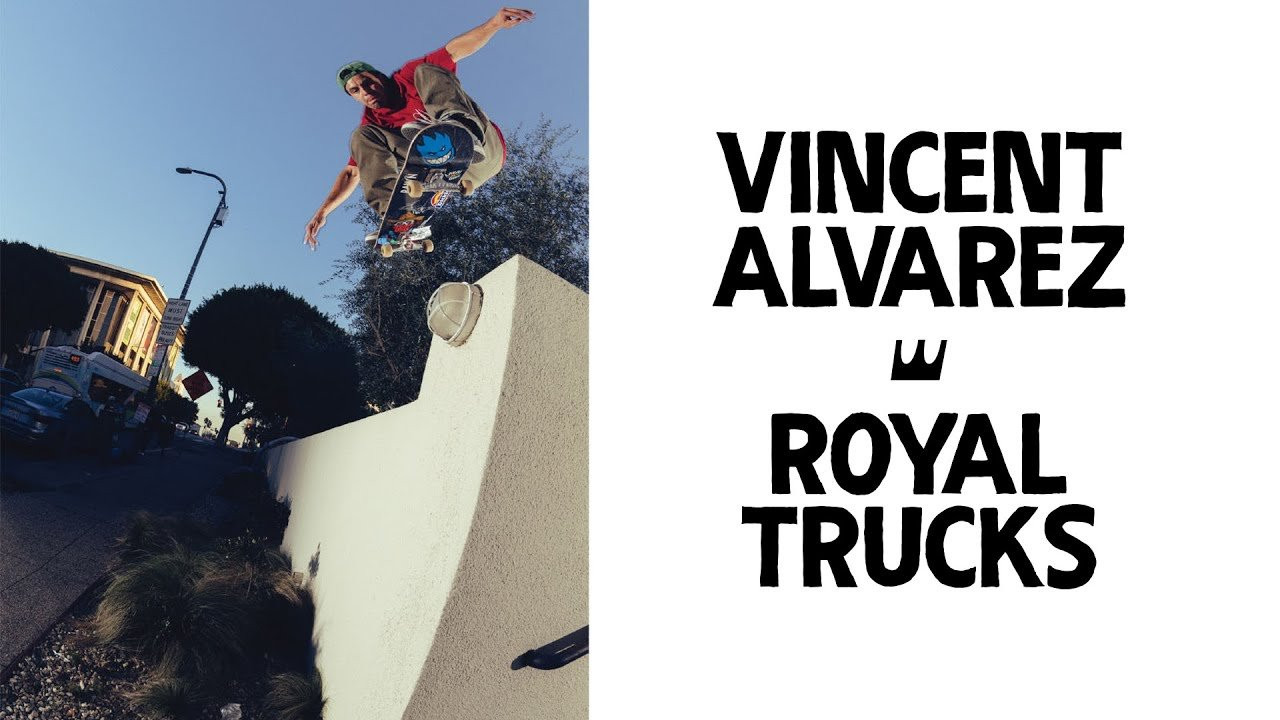 The Royal Alvarez Pro Truck is emblazed with a white Vincent Chunk across the hanger. Custom white bushings, with red anodized nuts and washers.<br /><br />AVAILABLE NOW<br />https://crailstore.com/products/the-royal-avlarez-pro-truck<br /><br />Filmed by:<br />John Marello<br />Canaan Hernandez<br /><br />Edited by:<br />John Marello<br /><br />Follow Crailtap on Instagram: http://instagram.com/Crailtap<br />Daily Content and More!: http://Crailtap.com<br />Like Crailtap on Facebook: http://fb.com/Crailtap