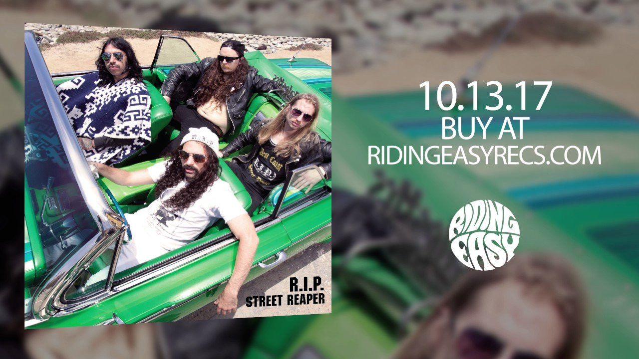 Buy - http://smarturl.it/StreetReaper<br /><br />When R.I.P. came crawling out of the sewers of Portland, OR last year, their grimy, sleazy Street Doom was already a fully formed monstrosity that quickly infected the minds of everyone it encountered. Now, borne from the band’s declining state of mental health and increasing focus on songwriting, Street Reaper is an even more unhinged and menacing album that their debut In The Wind. <br /><br />Borrowing equally from 80s Rick Rubin productions and Murder Dog magazine aesthetics, Street Reaper is a streamlined yet brutally raw manifesto of heavy metal ferocity hearkening to the era when both metal and hip hop were reviled as the work of street thugs intent on destroying America’s youth. Throughout, Angel Martinez’s guitar and John Mullett’s bass are inextricably interlocked, sounding like a massive sonic steamroller, while drummer Willie D keeps the beat solid and simple for the most powerful impact. And, the band’s extensive touring and excessive virgin sacrifices have clearly endued singer Fuzz evermore agile vocal chords to drive it all home with extreme precision.<br />Operating on the belief that doom is not tied to a tuning or a time signature, but rather a raw and terrified feeling, R.I.P. eschews well trodden fantasy and mysticism tropes of the genre and focuses on conveying the horror and chaos inherent in the everyday reality of the human mind. With several years of touring under their heavily studded belt, R.I.P. has distinguished themselves from the interchangeable hordes of bands trying to play heavy metal by crafting an aesthetic and a sound all their own, focusing on the things that make metal heavy rather than adhering to the formulaic confines of a particular sub-genre.<br /><br />Street Reaper opens with the knockout punch of “Unmarked Grave” and the rest is just sheer bludgeoning for bludgeoning’s sake as the album echoes the grimy vibe of legends like Saint Vitus, Pentagram and Motorhead, with the no b.s. aesthetic of the early Metal Massacre compilations. <br /><br />Street Reaper will be available on LP, CD and download on October 13th, 2017 via RidingEasy Records<br /><br />Subscribe for more music: http://www.youtube.com/subscription_center?add_user=EasyRiderRecords<br /><br />This is the official YouTube channel of independent label, RidingEasy Records, bringing you the best rock 'n' roll, psych, doom and heavy music on the planet.
