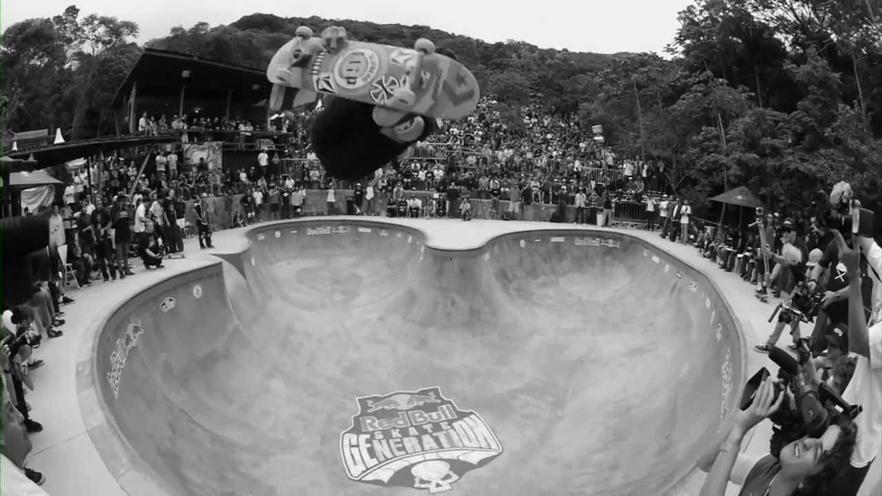 Check out Pedro Barros, Rune Glifberg, Grant Taylor, Raven Tershy, David Gonzalez and Alex Perelson during the Red Bull Skate Generation contest at the infamous R.T.M.F. Bowl in Florianopolis, Brazil. Big thanks to Andre and Pedro Barros for hosting an epic event!<br /><br />- Music -<br />Song: "All I Want"<br />Artist: Dirty Fences<br />Release: Too High To Kross<br />iTunes: http://georiot.co/2LEv<br />12" Vinyl: https://store.volcoment.com/item/192937