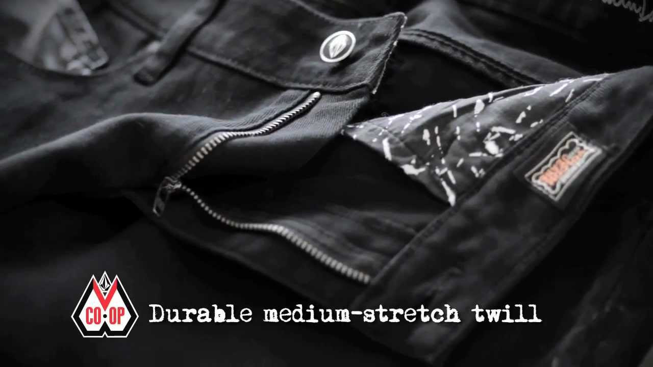 Check out Dustin Dollin skating and talking about his new 2012 Volcom x Dollin Co-Op denim.
