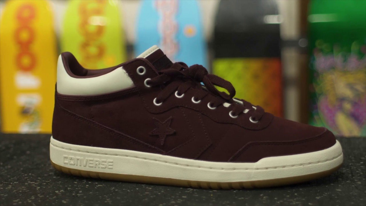Shop the Converse Fastbreak here: https://shop.ccs.com/converse-fastbreak-pro-mid-shoes<br /><br />The Converse Skateboarding Fastbreak Mid Pro is a heritage basketball style updated to be an even better skate shoe. Standouts for this shoe are a leather lining in the heel/ankle area, ankle support, a fully-stitched cupsole, and suede or leather toecap. The Fastbreak is offered with a full suede upper and also in the traditional nylon/leather combination upper. If you like the look and feel of a 90s style basketball shoe for skating or chilling, this is a great option. It fits true to size and both colorways cost $90 on ccs.com.<br /><br />Shop all Converse Skate Shoes at https://shop.ccs.com/shoes/converse<br /><br />SUBSCRIBE to CCS YouTube: http://tinyurl.com/lmje4o6<br />Like CCS on FACEBOOK: https://www.facebook.com/ccs.skate<br />Follow CCS on INSTAGRAM: https://instagram.com/ccs/<br />Follow CCS on TWITTER: http://twitter.com/CCS_skate<br />Check the WEBSITE