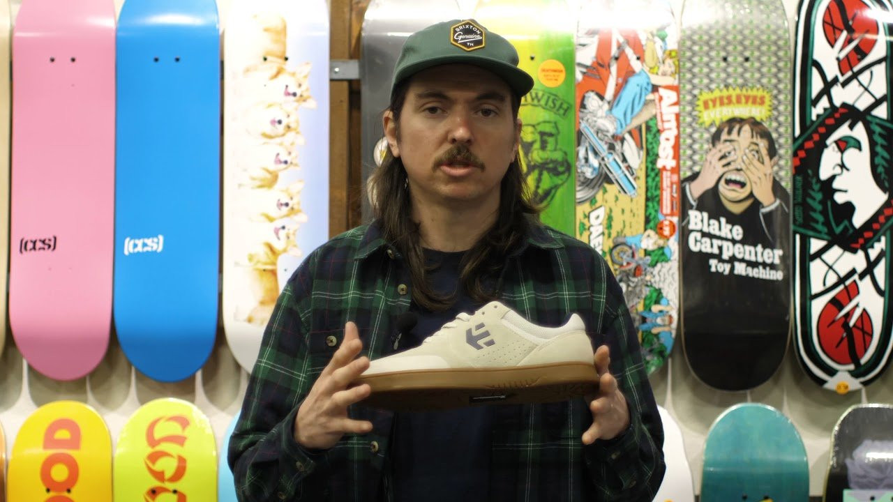 Shop the etnies Marana Cupsole here: https://shop.ccs.com/etnies-marana-shoes-black-tan-8-0<br /><br />The etnies Marana upper was so durable it was outlasting its outsole. To remedy this fact, etnies looked to the number one rubber manufacturer in the world, Michelin, to make a completely new kind of outsole. Using a special tire rubber compound that doesn’t compromise on grip or board feel, Michelin and etnies were able to create one of the most durable outsoles in skateboarding. This etnies cupsole features a suede upper with a bonded toe cap that adds a second layer of protection to the highwear flick and ollie area. Put it all together and you’ve got one of the most durable shoes in skateboarding. This shoe fits true to size and costs $75 on CCS.com.<br /><br />Shop all etnies Shoes at https://shop.ccs.com/shoes/etnies<br /><br />SUBSCRIBE to CCS YouTube: http://tinyurl.com/lmje4o6<br />Like CCS on FACEBOOK: https://www.facebook.com/ccs.skate<br />Follow CCS on INSTAGRAM: https://instagram.com/ccs/<br />Follow CCS on TWITTER: http://twitter.com/CCS_skate<br />Check the WEBSITE