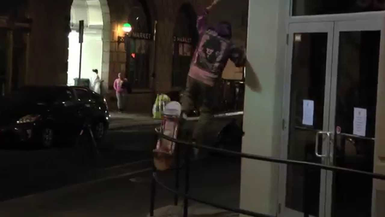 He'd been eying this rail by his house for weeks. He gave his artist friend plans for the ramp. It looked impossible and then he did it. It was truly a magical Gonz moment in the city he loves. <br /><br />Filmed in NY by Grant Yansura<br /><br />http://fourstarclothing.com/