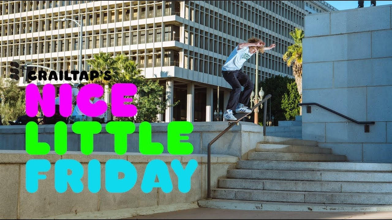 We spent last Friday cruising the streets of downtown.<br />Oh what a Nice Little Friday it was.<br /><br />New Girl tees available in Skate Shops and in the Crailstore.<br />https://crailstore.com/collections/girl-skateboards-tees