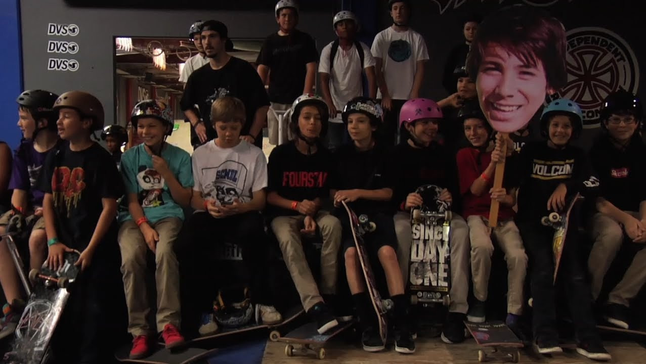Tired and broke off from the Tampa contest, Sean Malto thought he was meeting us at the Skatelab to do a short interview, but we had a little April Fools surprise set up for him instead.<br /><br />Thanks Skatelab!