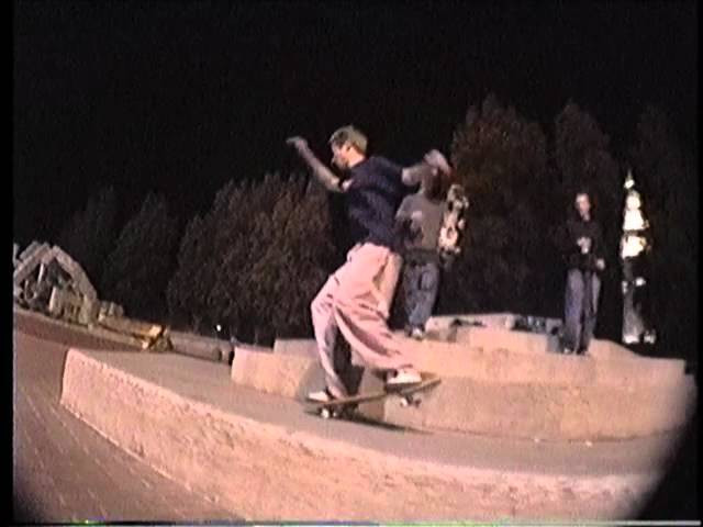Clip of the Day. Carroll. 1993. Embarco. Riding a Rudy Johnson from the first ever Girl Series. Might have been the first flip in flip out on a nose manual. Crucial Kelch sighting. All kind of seems historically significant to me.