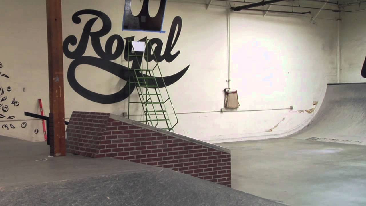 Clip of the Day. The park's Royal script finally gets its crown.<br /><br />Mural by Michael Coleman<br />Skating by Justin Eldridge