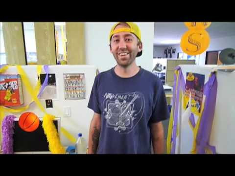 Here's Ben Colen's return to his newly decorated office.