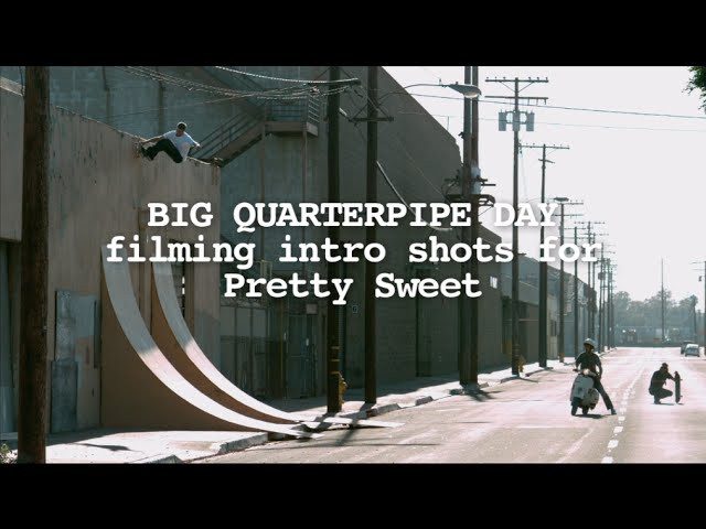 With two big QPs, a flatbed truck, an old Vespa and a Raven Tershy we found a wall and set out to shoot some stuff for the Pretty Sweet intro. We camped out on this side street, with nary a permit in site, and filmed as much shit as we could. The boys were feeling good and the cameras were running. Probably one of the most fun days filming for a lot of us in a long time. Enjoy!<br /><br />Filmed by Sam Newman<br />Edited by Aaron Meza