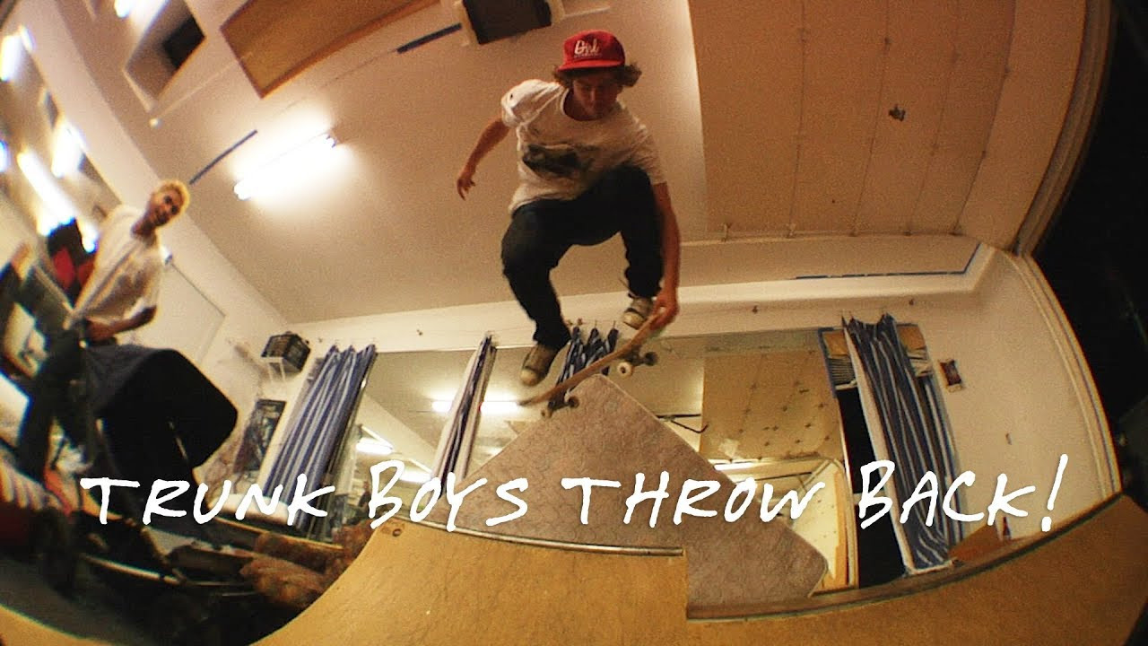 Typical night at Cory's ramp for the Trunk Boyz...<br /><br />FEATURING:<br />THE TRUNK BOYZ<br /><br />FILMED BY:<br />Logan Lara<br />and <br />THE TRUNK BOYZ