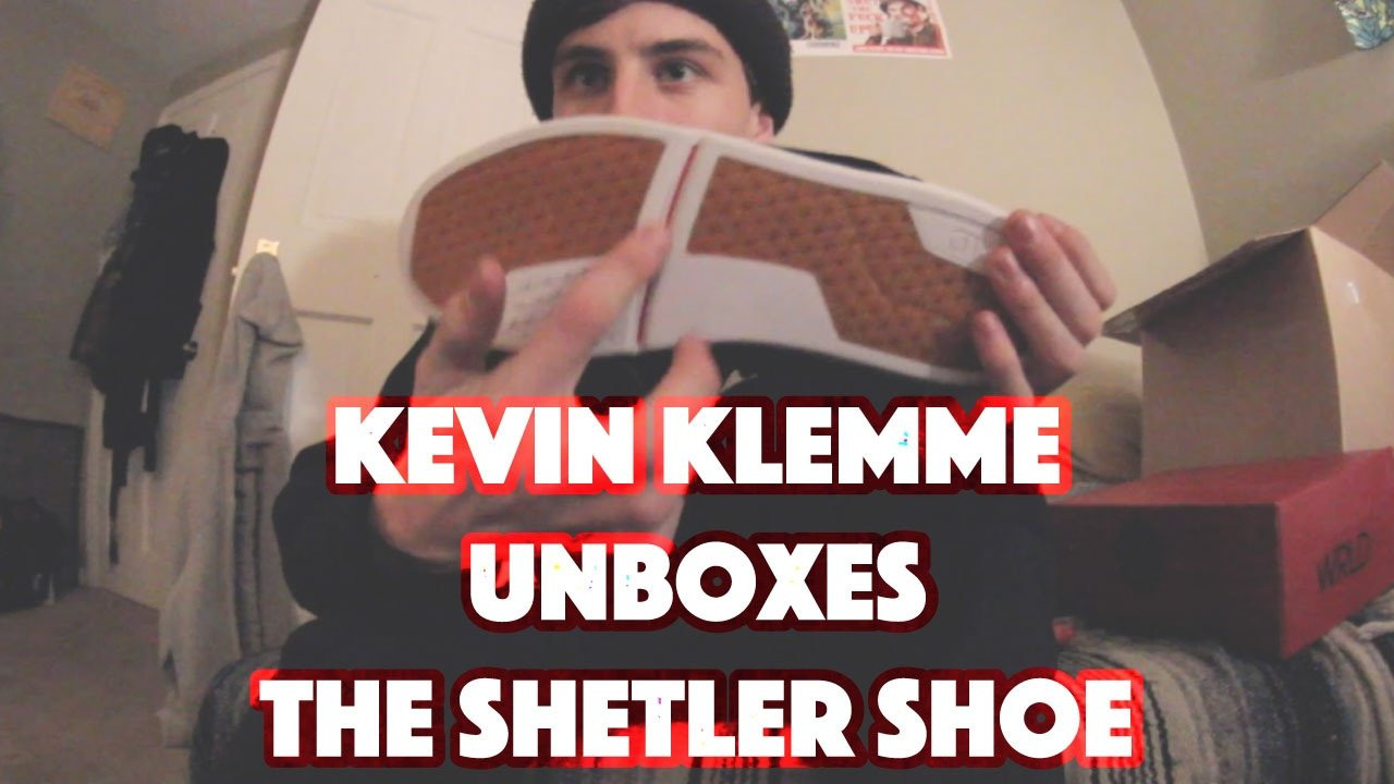 Team rider Kevin Klemme unboxes the Shetler shoe!<br />Cop a pair of the NEW Shetler Shoes at world industries.com