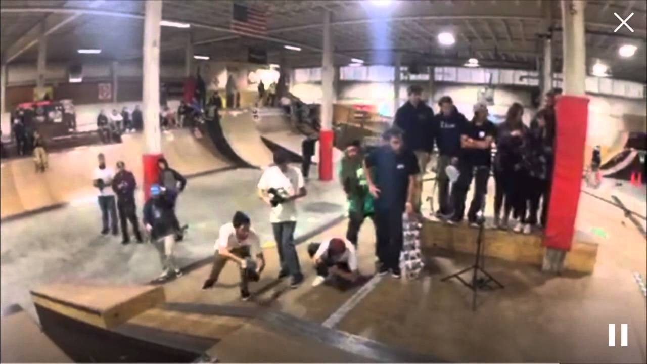 This is a cut of the highlights from our Periscope live feed of the best trick.