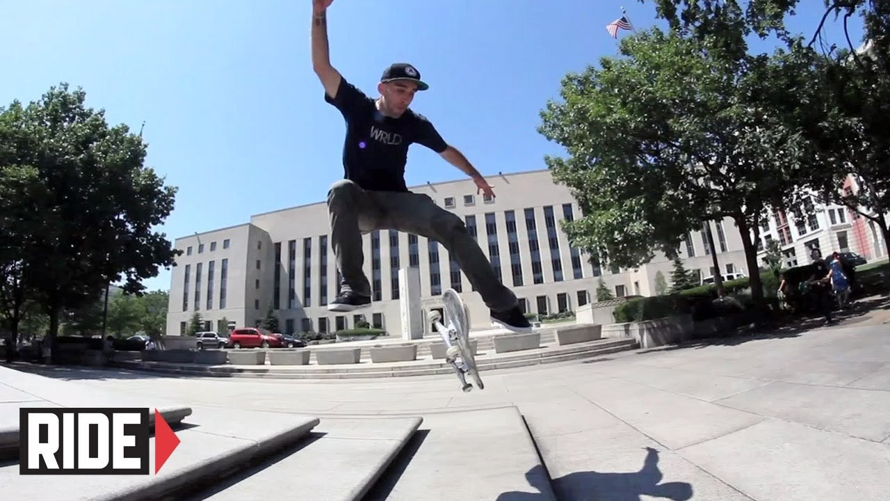 Take a hectic skate tour of Washington D.C. on international Go Skateboarding Day with local Shaun Gregoire and visitor Anthony Shetler. Not only do you get to join hundreds of kids rushing the streets, but also a sneak peak behind the scenes at the Smithsonian with donators Chris Haslam and Tony Hawk.<br /><br /><br />SUBSCRIBE to RIDE: http://bit.ly/HZ9Dau<br />Like RIDE on FACEBOOK: http://facebook.com/ridechannel<br />Follow RIDE on INSTAGRAM: http://instagram.com/ridechannel<br />Follow RIDE on TWITTER: http://twitter.com/ridechannel