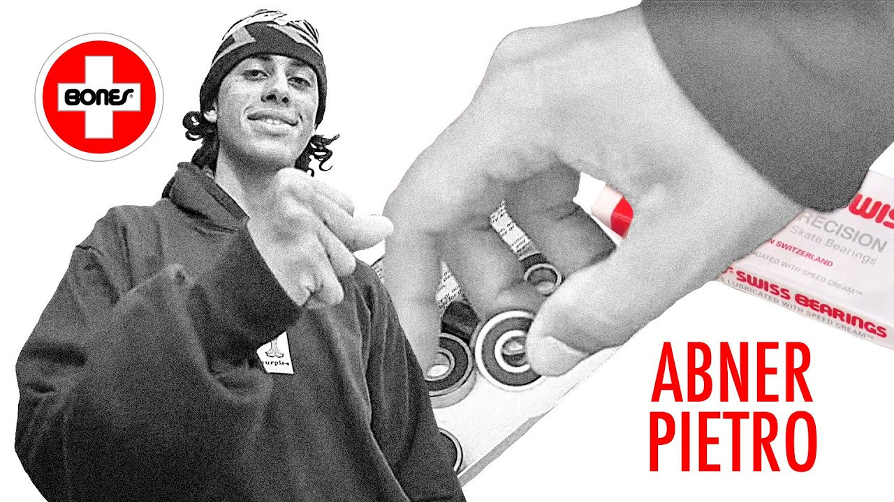 Abner Pietro sets up some new Bones Swiss Bearings and puts them to work at El Sereno Skate Park. Filmed and edited by Vitor Borger.